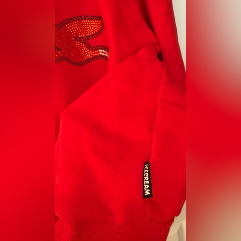 ICE CREAM Skateshake Crewneck Sweatshirt in Red, Small - Picture 11 of 15